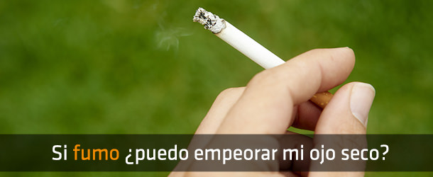 ¿El tabaco empeora los síntomas de ojo seco? - IO·ICO Barcelona