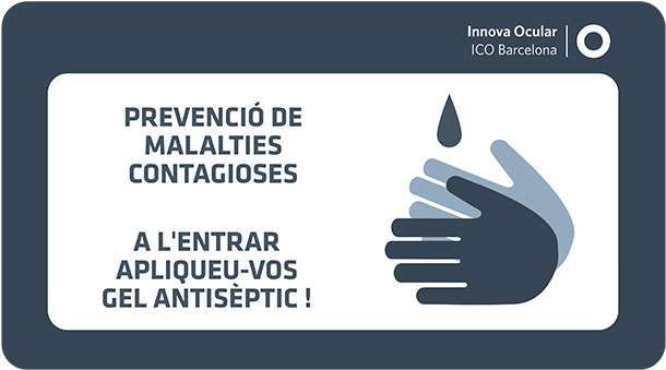 Señal Antiséptico - Coronavierus - COVID-19 - IO·ICO Barcelona