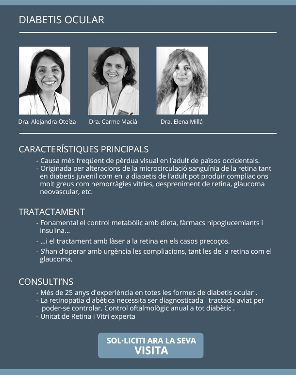 Especiaistas en Diabetes Ocular - IO·ICO Barcelona