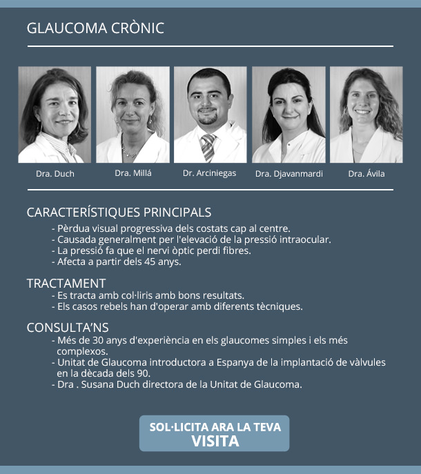 Especialistes glaucoma - IO ICO Barcelona