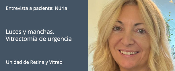 Núria Prenafeta - Vitrectomía de urgencia - IO·ICO Barcelona